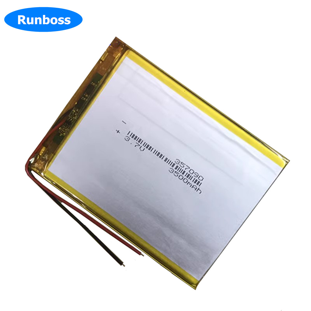Herbal Wellness Book - 1-10PCS 357090 407090 3.7V 3500mAh Rechargeable