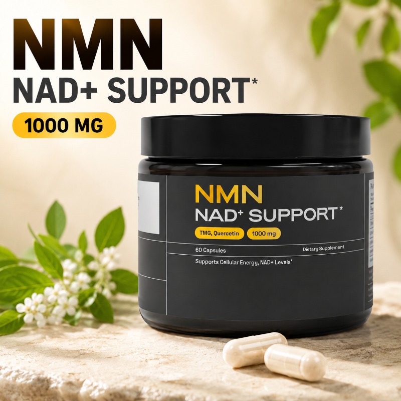 Wellness Quercetin - NMN NAD+ Support Capsules with TMG,
