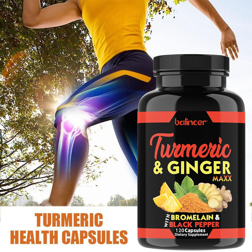 Wellness Quercetin - Turmeric Capsules with Bromelain, Ginger, Quercetin