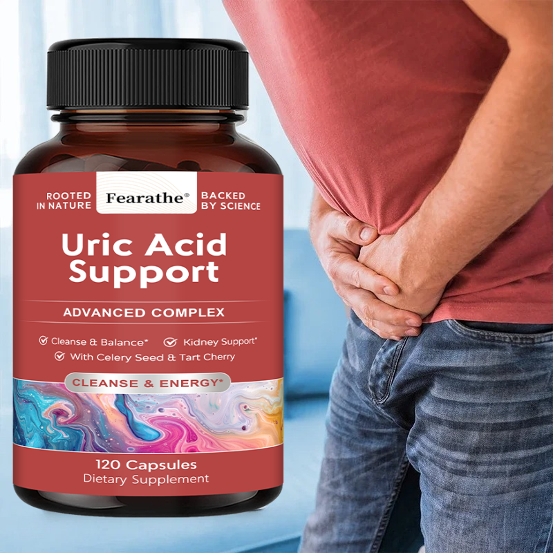 Herbal Wellness For You - Uric Acid Balance Herbal Capsules, Antioxidant,