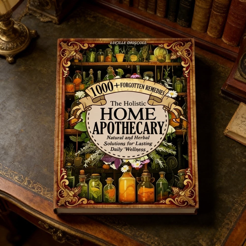 Herbal Wellness Book - Home Apothecary Herbal Remedies Book Natural