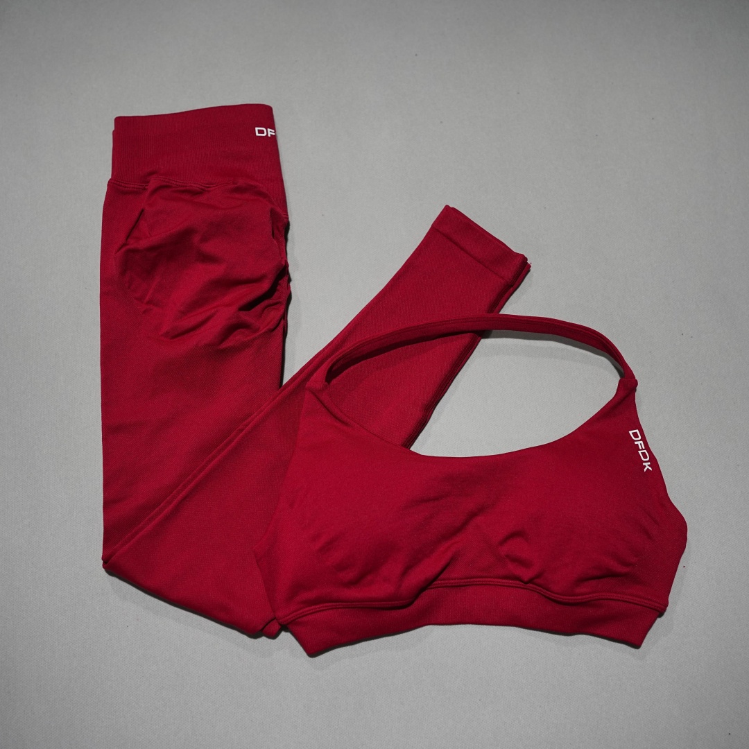 DFDK Women's Lace-Up 2Pcs Acti - Herbal Yoga avis et prix