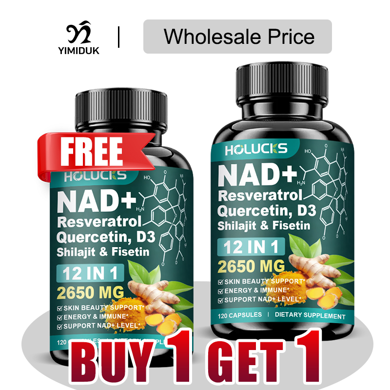 HOLUCKS High Potency NAD+ Caps - Wellness Quercetin avis et prix