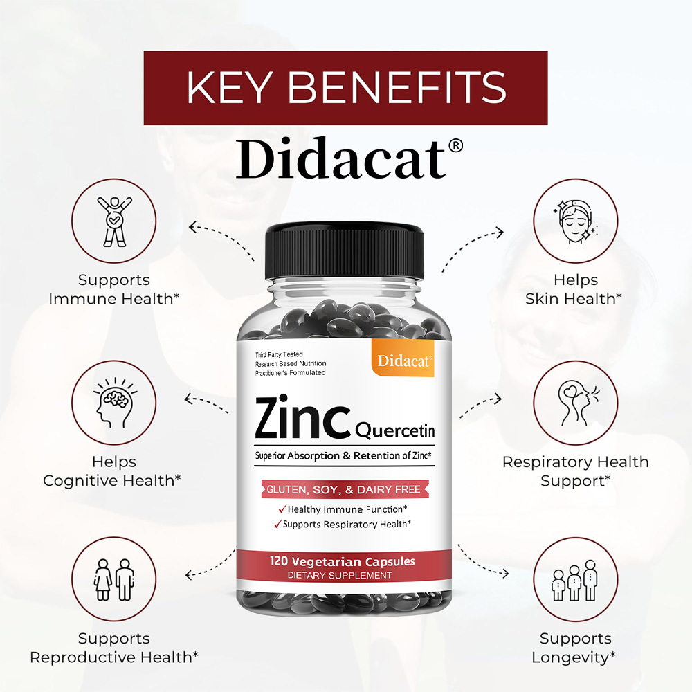 Quercetin & Zinc Vegetarian Ca - Wellness Quercetin avis et prix