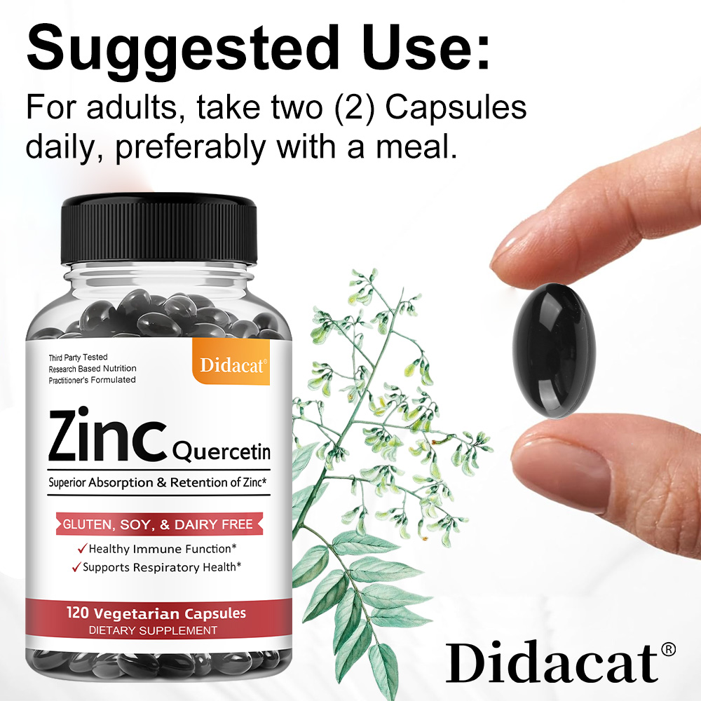 Quercetin & Zinc Vegetarian Ca - Wellness Quercetin avis et prix