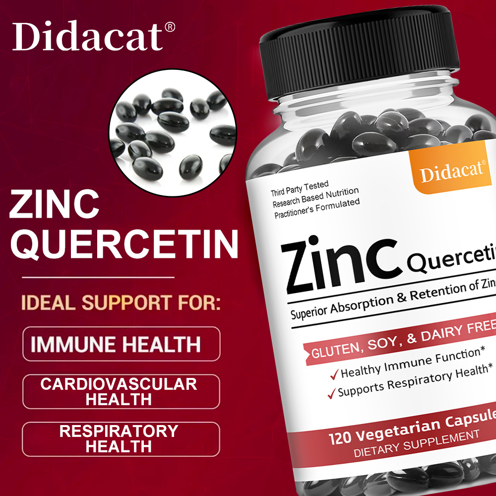 Quercetin & Zinc Vegetarian Ca - Wellness Quercetin avis et prix