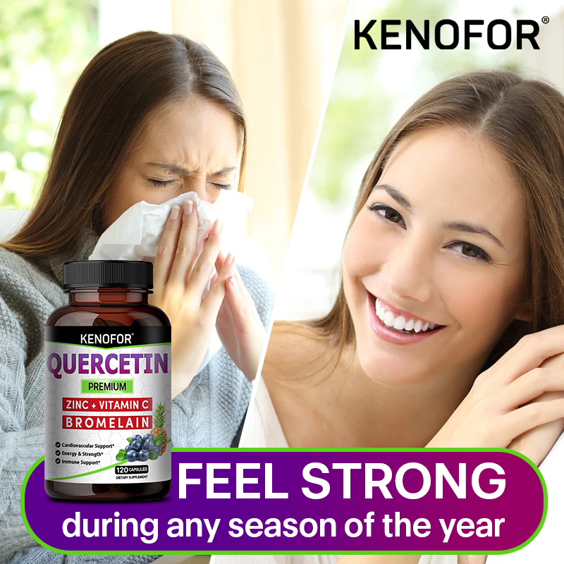 Quercetin Capsules with Bromel - Wellness Quercetin avis et prix
