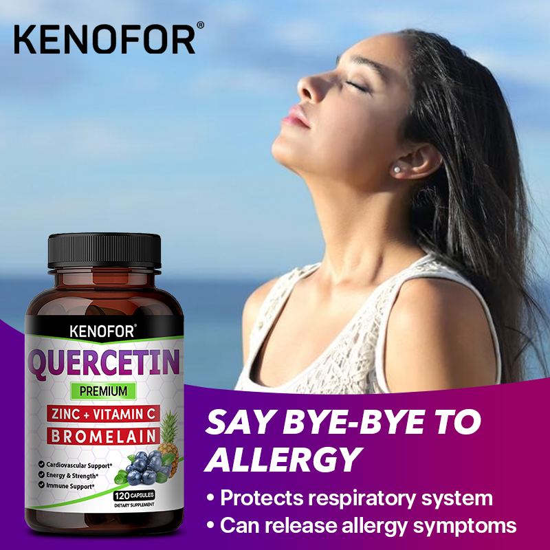 Quercetin Capsules with Bromel - Wellness Quercetin avis et prix
