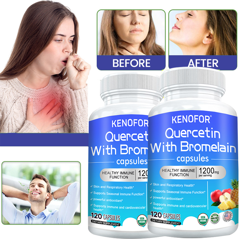 Quercetin Bromelain Capsules,  - Wellness Quercetin avis et prix