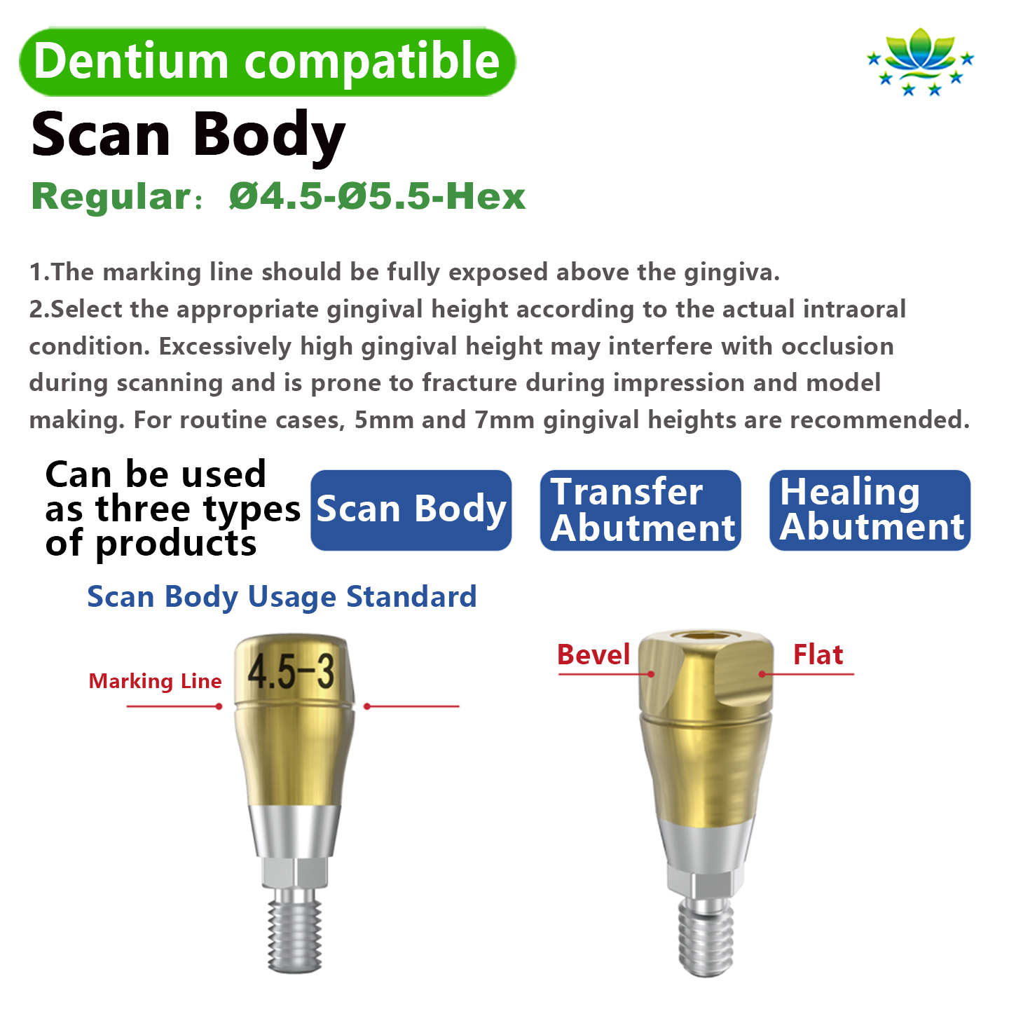 For Dentium Digital Scan Body  - Healing Wellness avis et prix