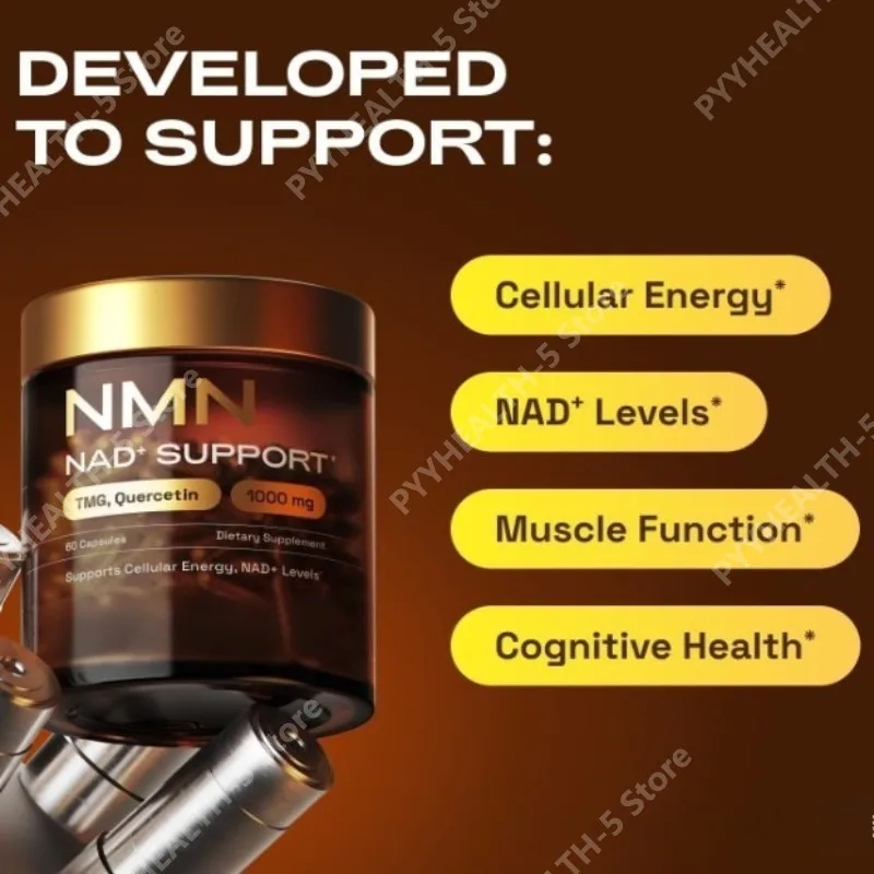 NMN NAD+ Support Capsules 1000 - Wellness Quercetin avis et prix