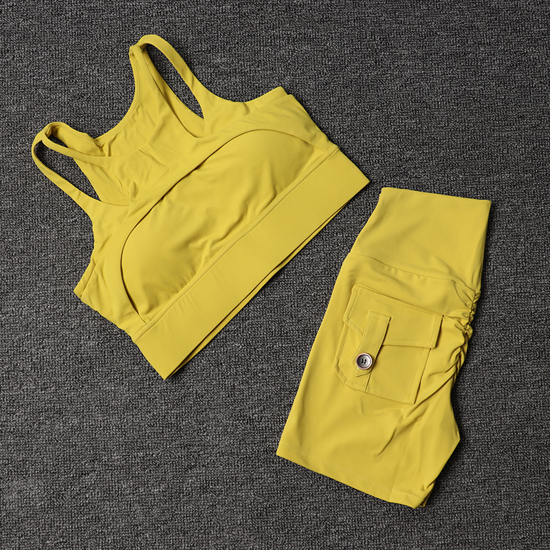 Fitness Shorts Yoga Sets Women - Herbal Yoga avis et prix