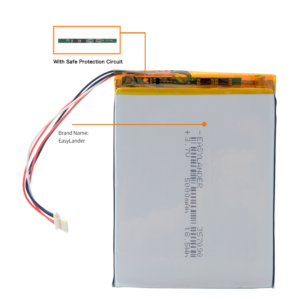 5-wire  357090 3.7V 5000mAh Re - Herbal Wellness Book avis et prix