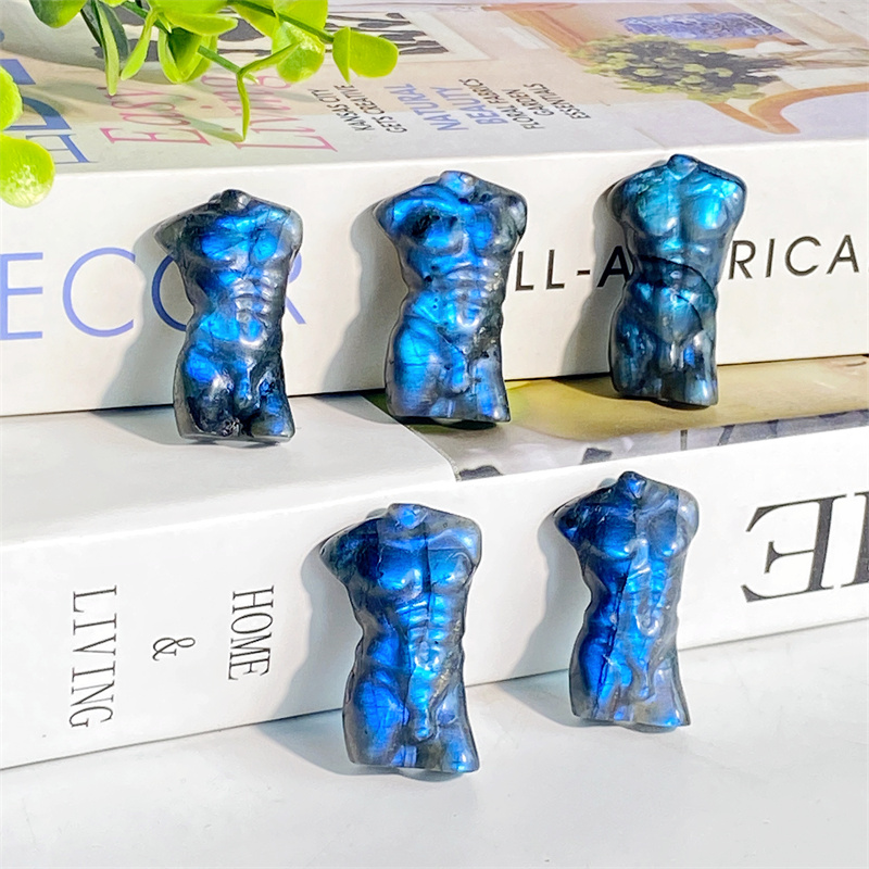 Natural Labradorite Male Body  - Healing Wellness avis et prix