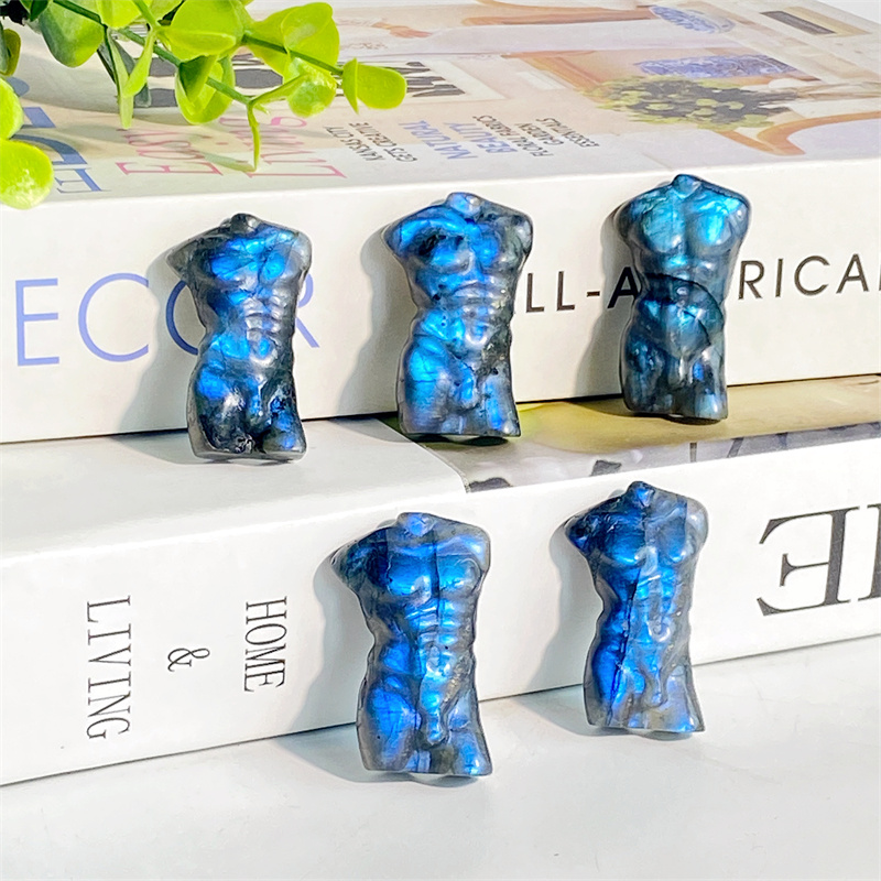 Natural Labradorite Male Body  - Healing Wellness avis et prix