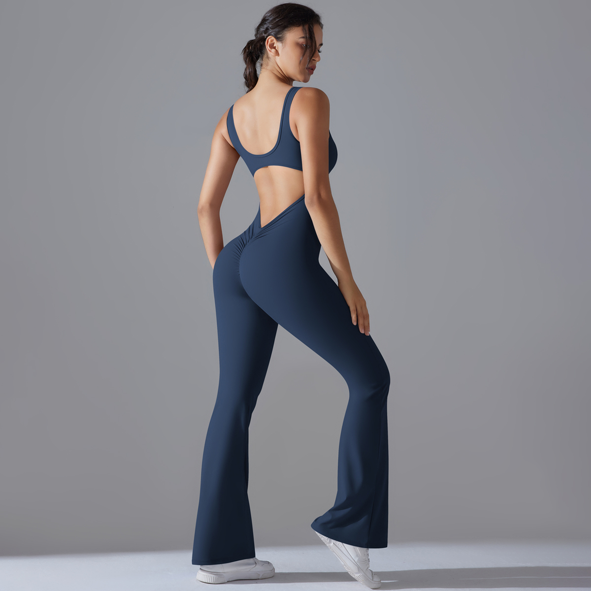 Sexy Back V Jumpsuit Gym Set W - Herbal Yoga avis et prix