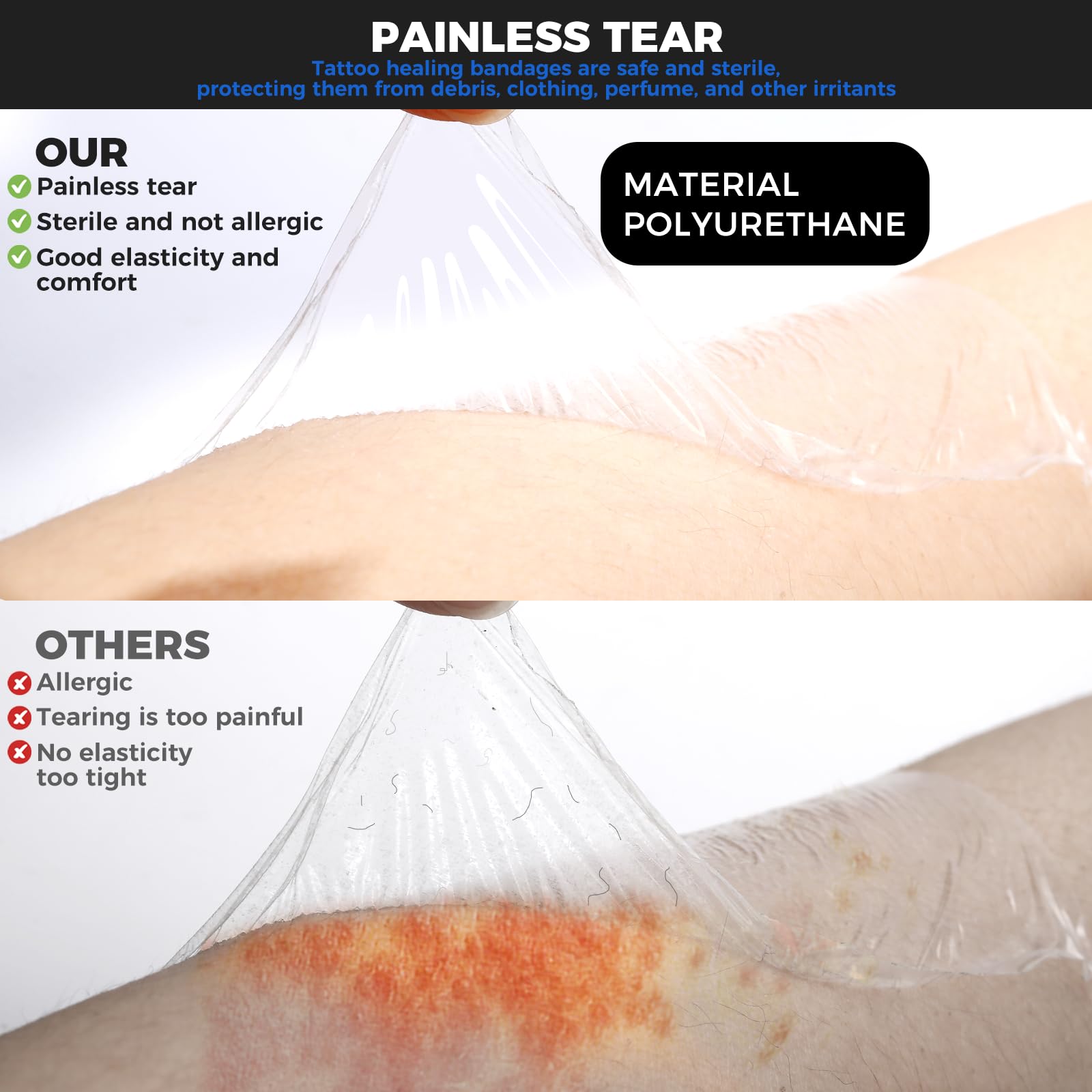 5m Waterproof Protective Tatto - Healing Wellness avis et prix