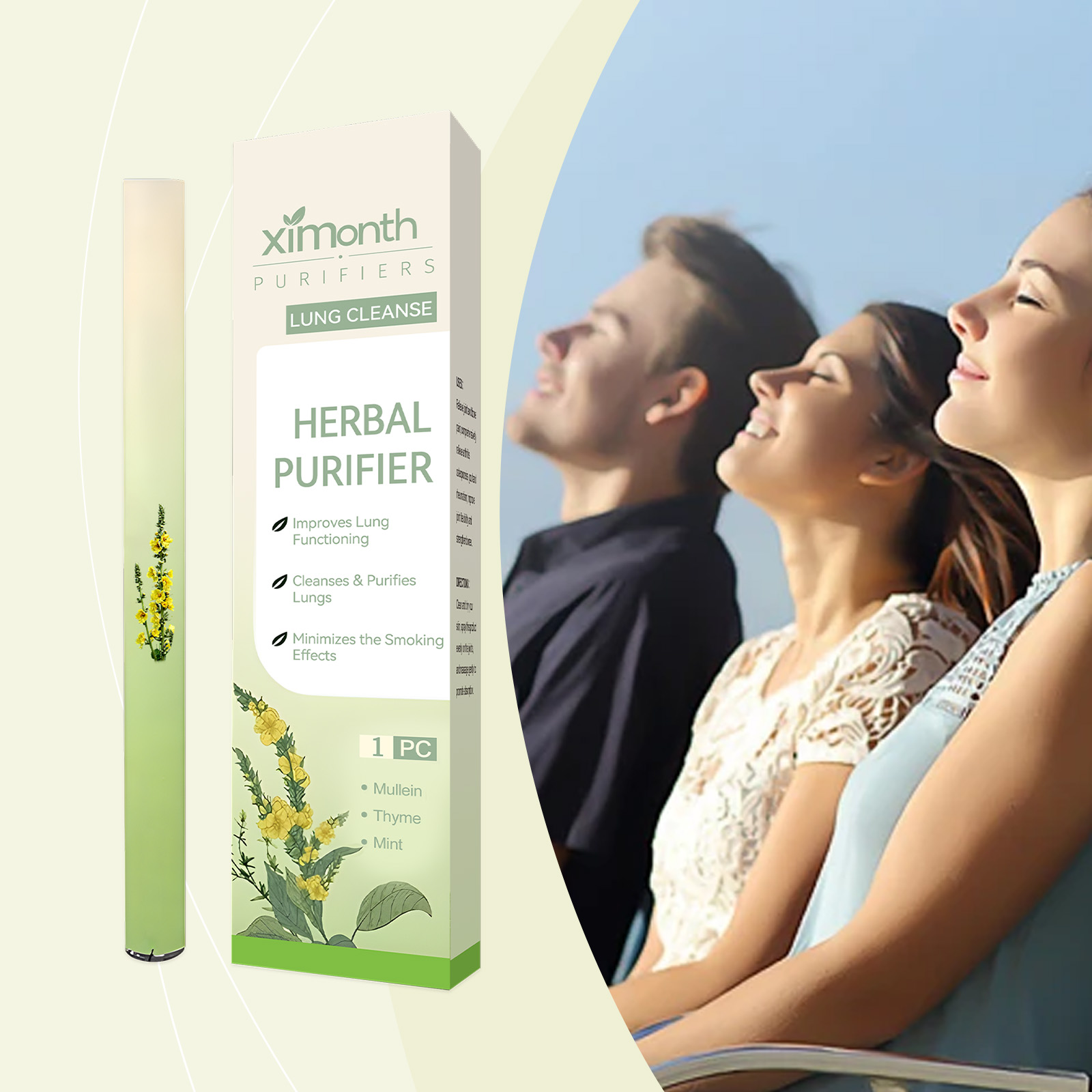 Natural Herbal Breathing Stick - Herbal Wellness For You avis et prix