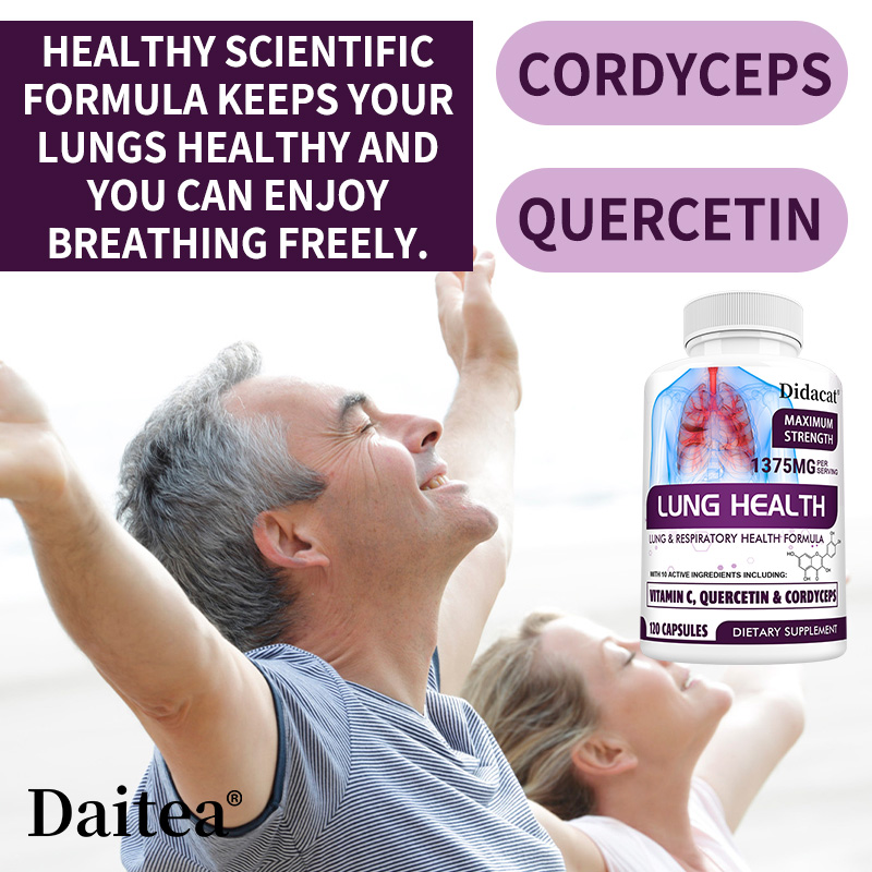 Lung Detox & Cleanse Capsules  - Wellness Quercetin avis et prix