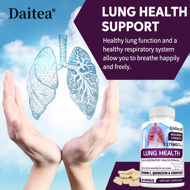Lung Detox & Cleanse Capsules  - Wellness Quercetin avis et prix