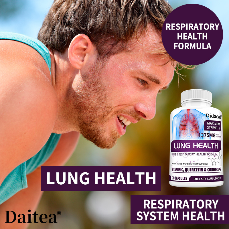 Lung Detox & Cleanse Capsules  - Wellness Quercetin avis et prix