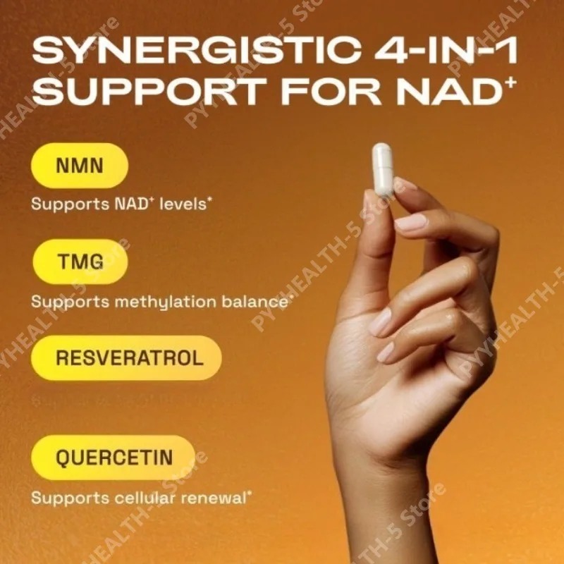 NMN NAD+ Support Capsules with - Wellness Quercetin avis et prix