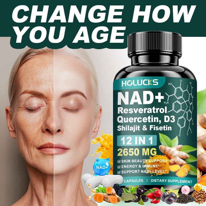 HOLUCKS 12-in-1 NAD+ Supplemen - Wellness Quercetin avis et prix
