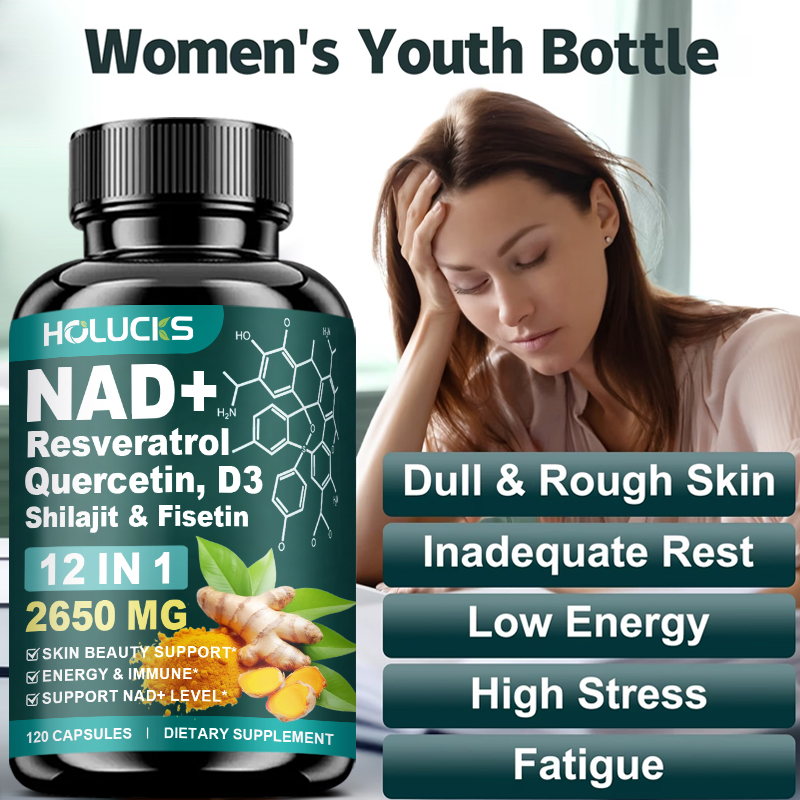 HOLUCKS 12-in-1 NAD+ Supplemen - Wellness Quercetin avis et prix