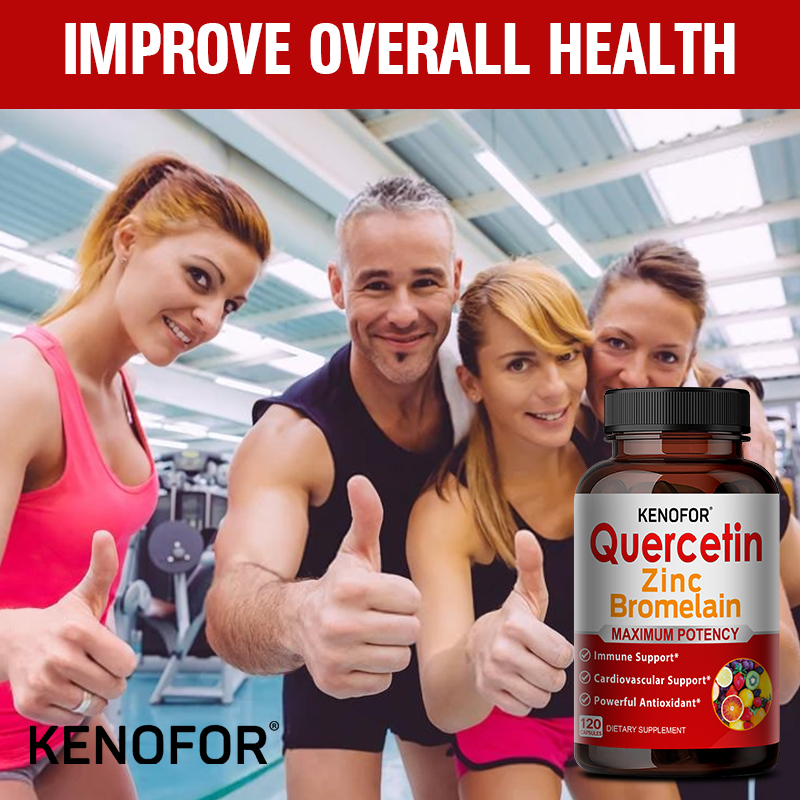 Zinc Quercetin Bromelain Capsu - Wellness Quercetin avis et prix