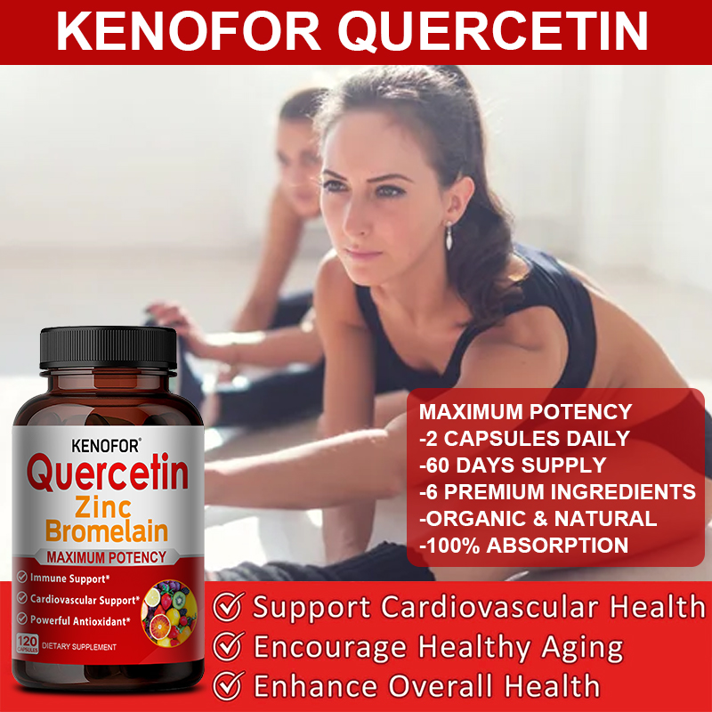Zinc Quercetin Bromelain Capsu - Wellness Quercetin avis et prix