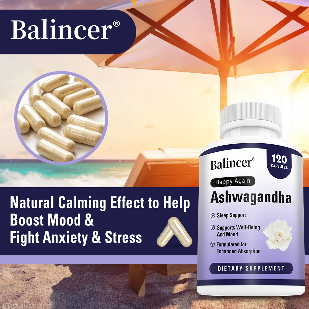 Ashwagandha Capsules, Stress R - Herbal Wellness For You avis et prix