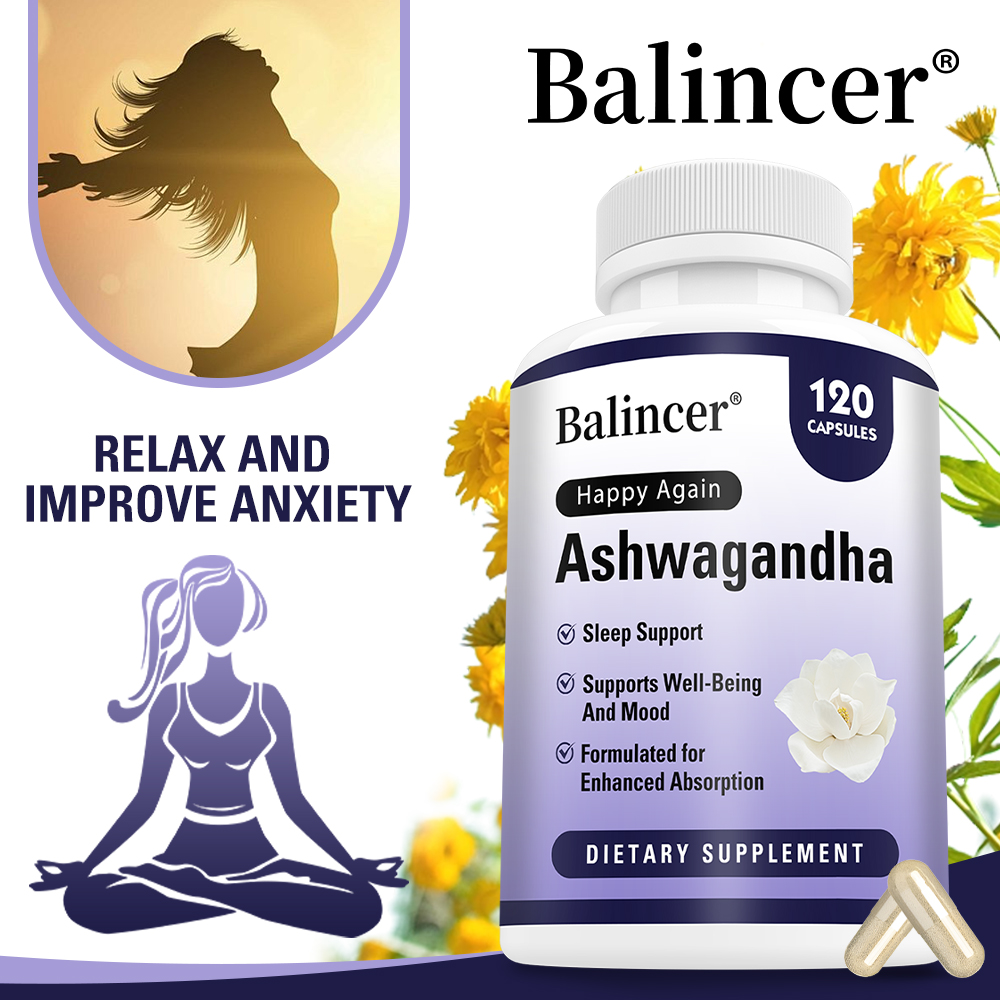Ashwagandha Capsules, Stress R - Herbal Wellness For You avis et prix