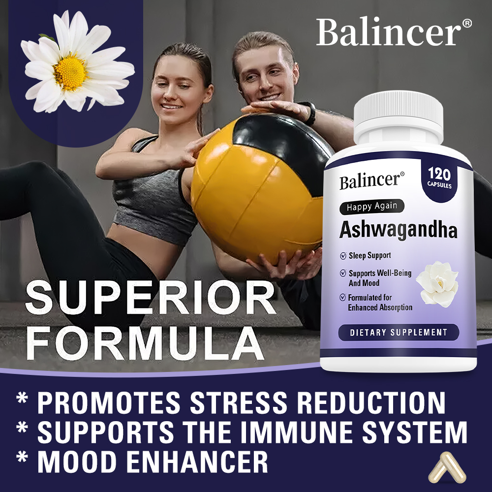 Ashwagandha Capsules, Stress R - Herbal Wellness For You avis et prix