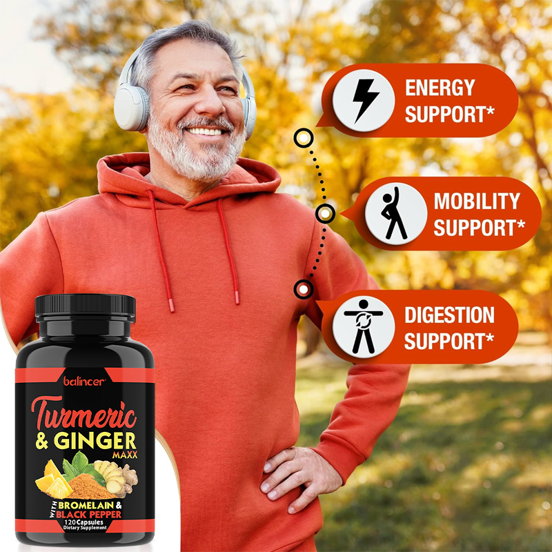 Turmeric Capsules with Bromela - Wellness Quercetin avis et prix