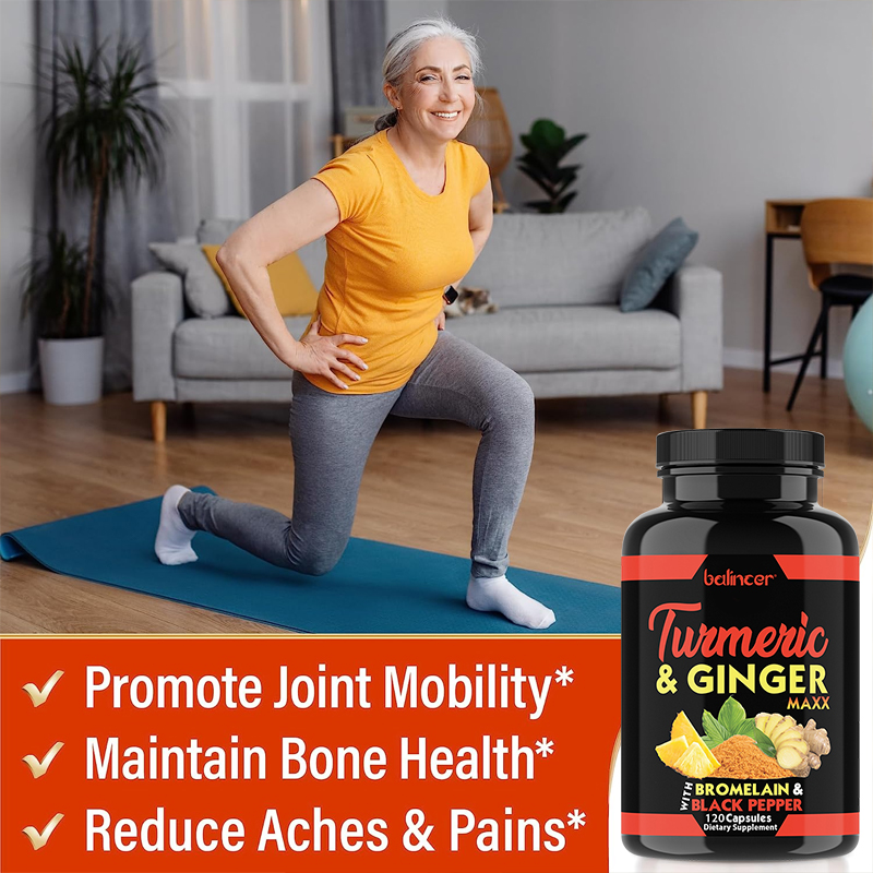 Turmeric Capsules with Bromela - Wellness Quercetin avis et prix