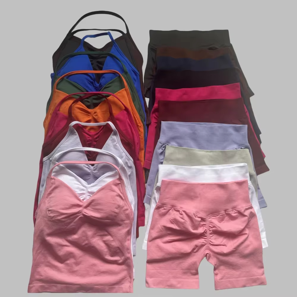 1-2 Pieces Gym Set Women Backl - Herbal Yoga avis et prix