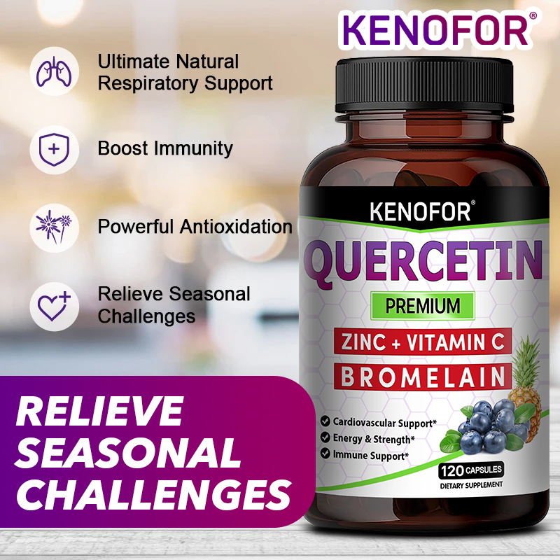 Quercetin Capsules with Bromel - Wellness Quercetin avis et prix