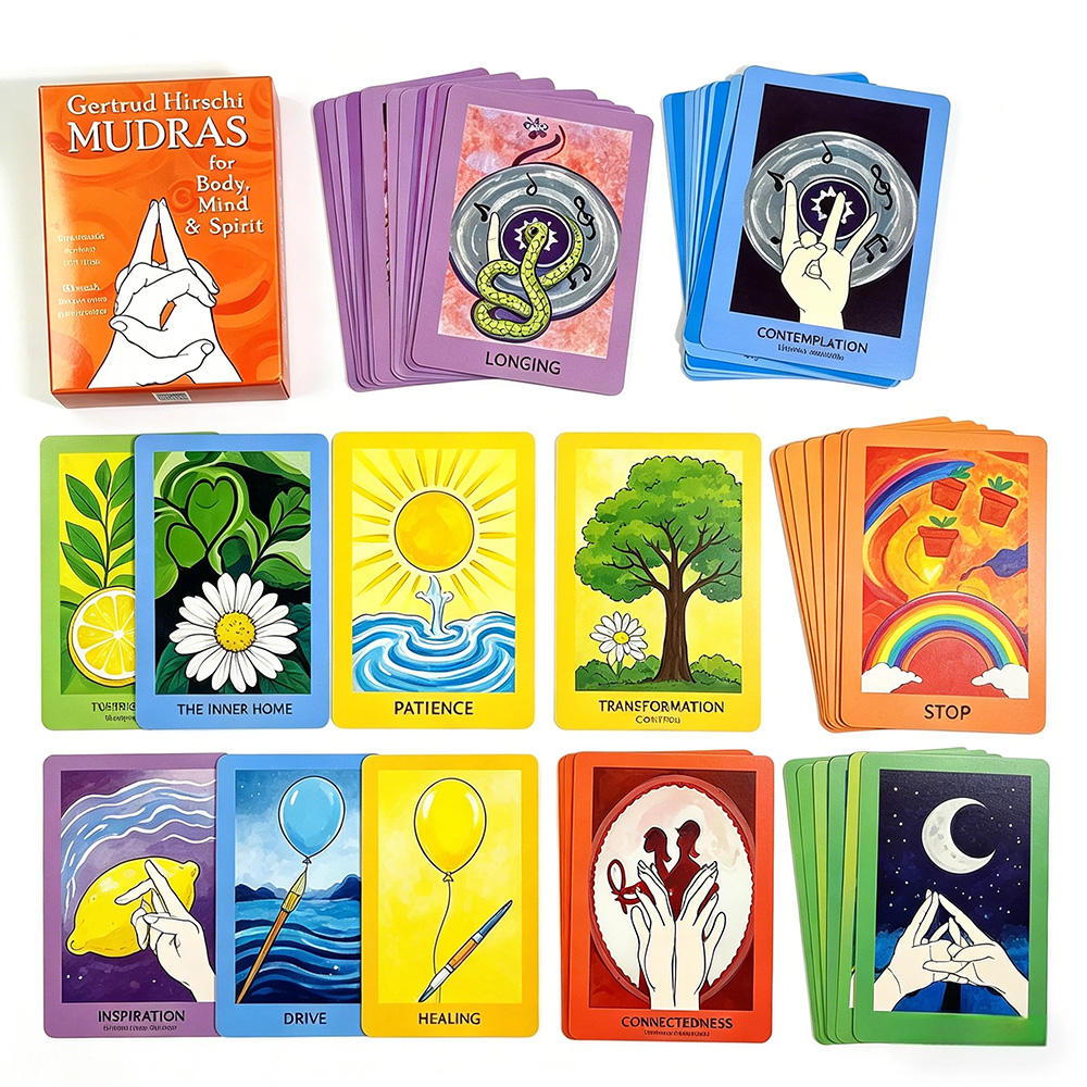 68-Card Yoga Mudra  Deck (10.3 - Healing Wellness avis et prix