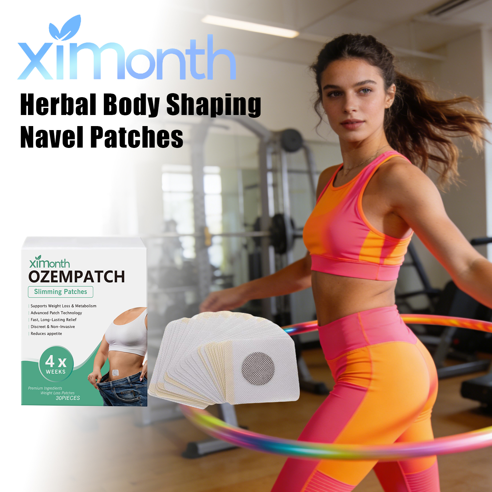 Ximonth Body Shaping Patches I - Herbal Wellness For You avis et prix