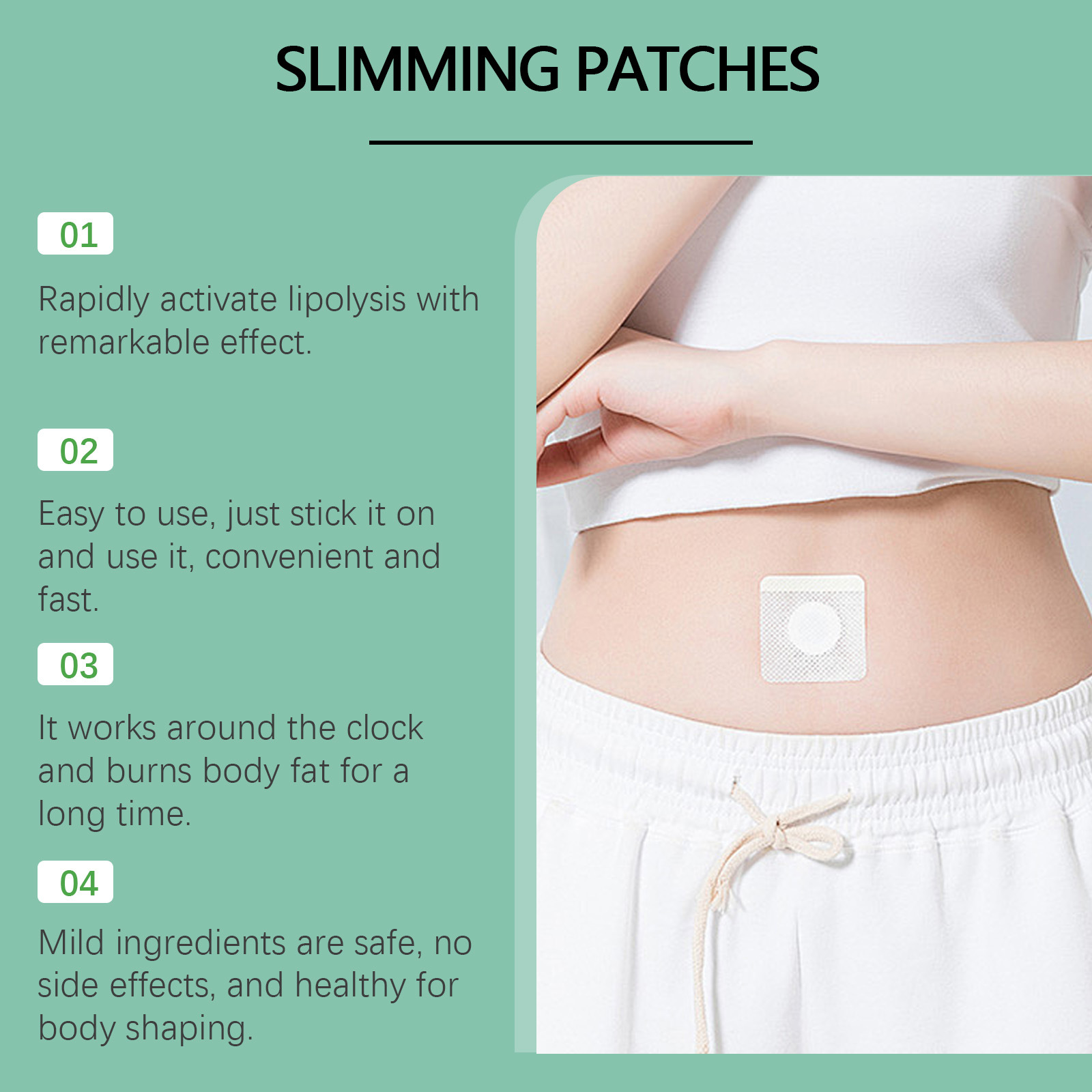 Ximonth Body Shaping Patches I - Herbal Wellness For You avis et prix