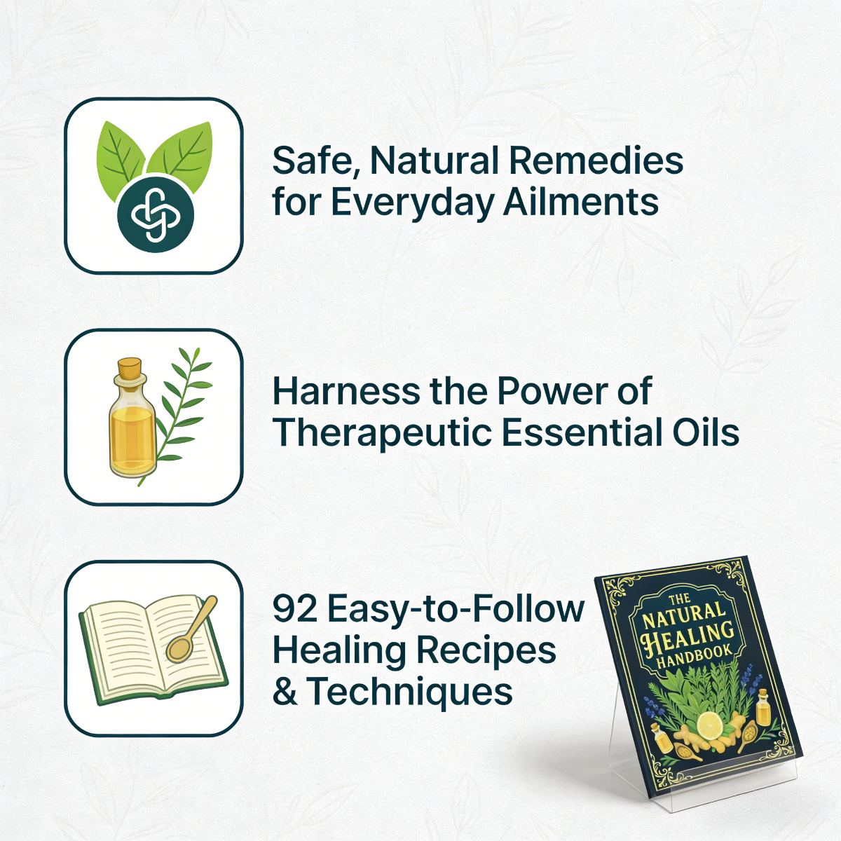 The Natural Healing Handbook:  - Herbal Wellness For You avis et prix