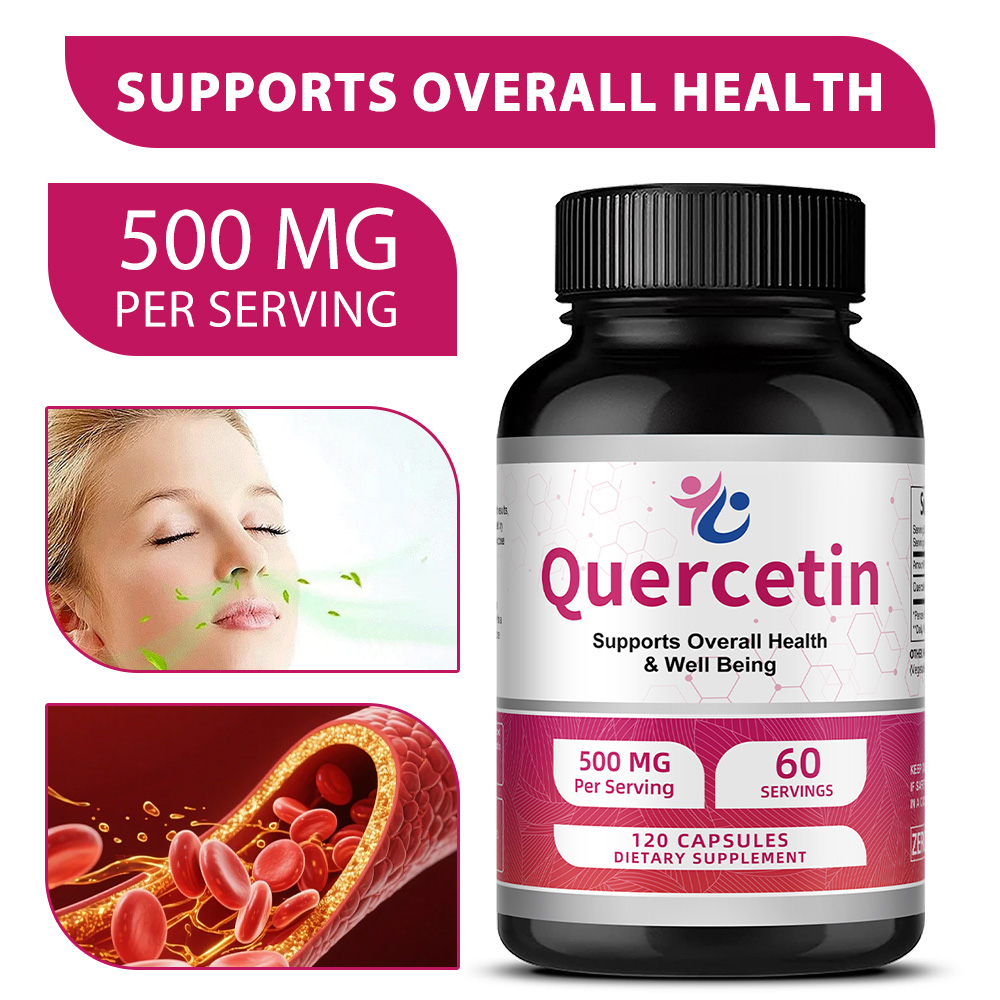 Quercetin 500mg Capsules, Anti - Wellness Quercetin avis et prix