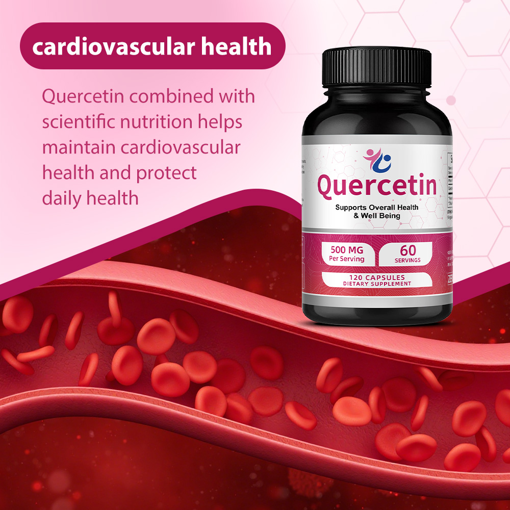 Quercetin 500mg Capsules, Anti - Wellness Quercetin avis et prix