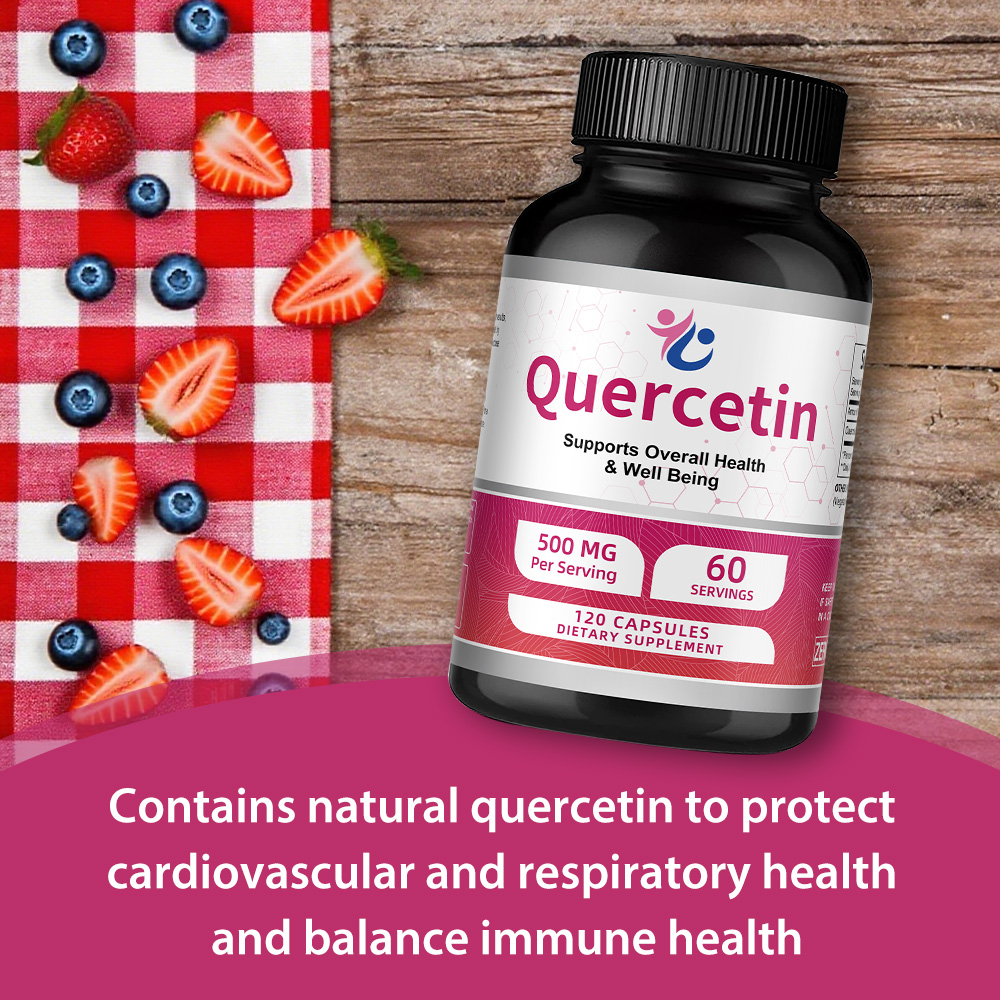 Quercetin 500mg Capsules, Anti - Wellness Quercetin avis et prix