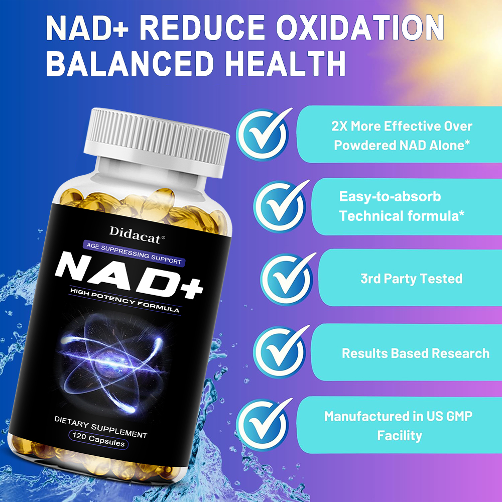 NAD+ Capsules with Resveratrol - Wellness Quercetin avis et prix